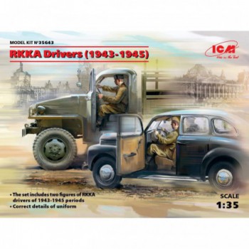 ICM RKKA Drivers 1943-1945 2 figures 1/35 35643