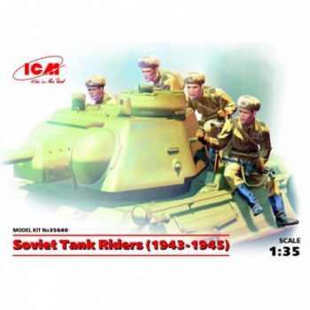 ICM Soviet Tank Riders 1943-1945 4 figures 1/35 35640