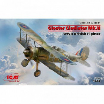 ICM Gloster Gladiator Mk.II WWII British Fighter 1/32 32041