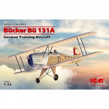 ICM Bücker Bü 131A German Training Aircraft 1/32 32007