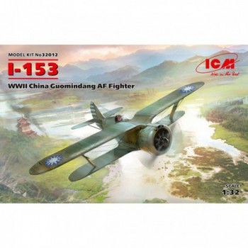 ICM I-153 WWII China Guomindang AF Fighter 1/32 32012
