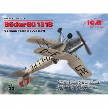 ICM Bücker Bü 131B German Training Aircraft 1/32 32031