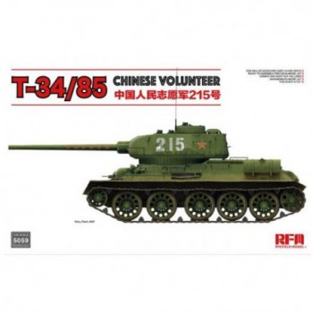 RFM T34 85 NO.183 FACTORY CHINESE VOLUNTEER 1/35