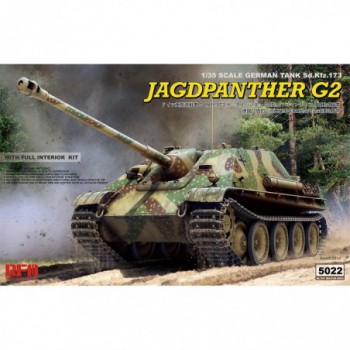 RFM JAGDPANTHER G2 WITH FULL INTERIOR AND WORKABLE TRACK LINKS 1/35