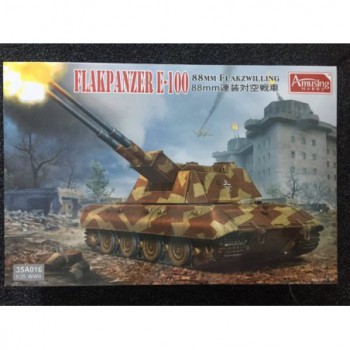 amusing hobby FLAKPANZER E100 8.8CM FLAKZWILLING 1/35 35A016