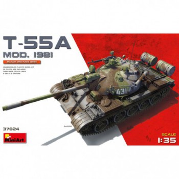 miniart Soviet Medium Tank T-55A Mod. 1981 1/35