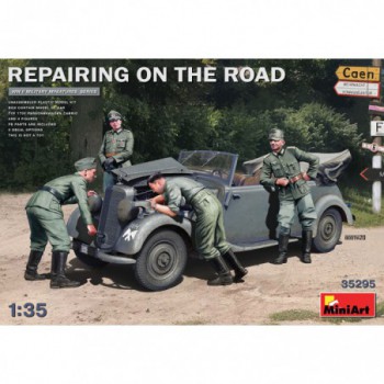 miniart REPAIRING ON THE ROAD 1/35 35295
