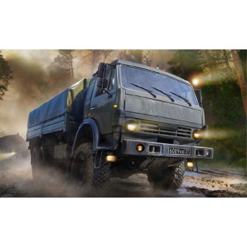 zvezda Camion Kamaz 3 essieux 1/35 3697