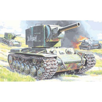 zvezda KV-2 1/35 3608