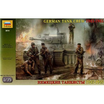 zvezda Tankistes Allemands 1/35 3614