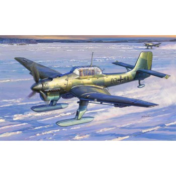 zvezda Ju87B-2/U4 avec Skis 1/72 7323