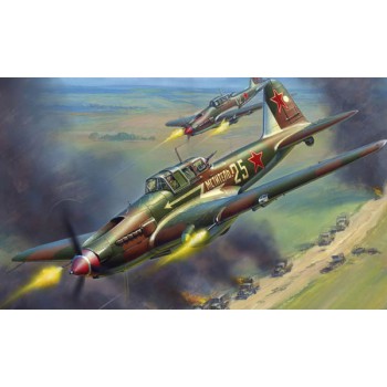 zvezda Iliouchine Il-2 Stourmovik 1/72 7279