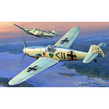 zvezda Messerschmitt BF109F-2 1/72 7302
