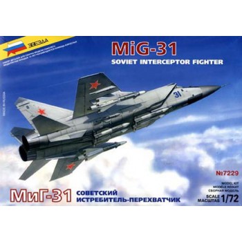 zvezda MiG-31 1/72 7229