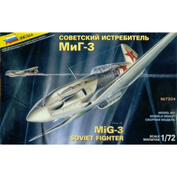 zvezda MiG-3 1/72 7204