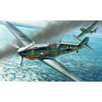 zvezda Messerschmitt Bf109F-4 1/48 4806