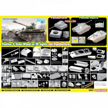 dragon Panther Ausf G + Pantherturm 1/35 6941