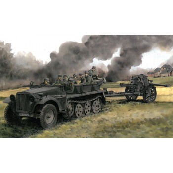 dragon Sd.Kfz.10 et 10,5cm le.FH 18/40 1/35 6939