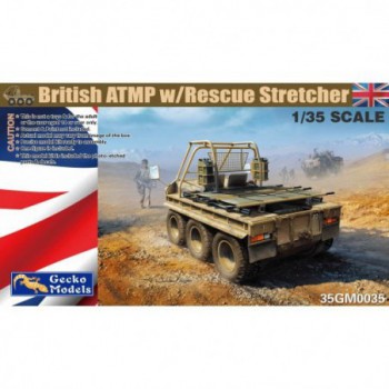 Gecko models BRITISH ATMP WITH RESCUE STRETCHERS 1/35 35GM35035