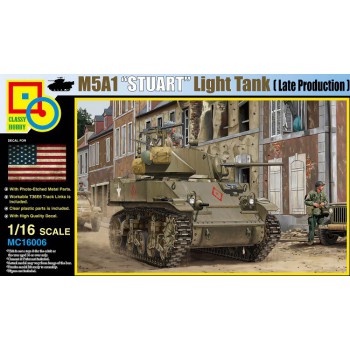 Classy hobby M5A1 STUART (LATE PRODUCTION) 1/16 MC16006