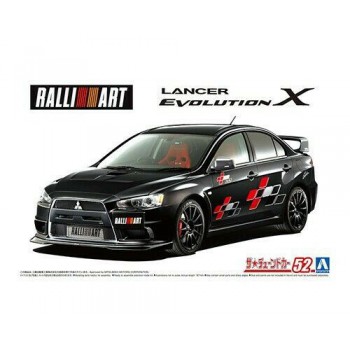 aoshima Mitsubishi Lancer Evolution X RALLIART CZ4A '07 1/24