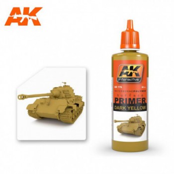 AK interactive PRIMER JAUNE FONCÉ 60ML AK176