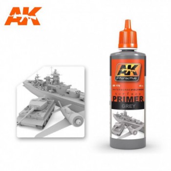 AK interactive APPRÊT GRIS 60ML AK175