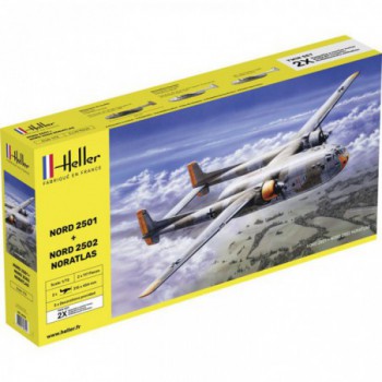 heller Nord2501 + Nord 2502 "Noratlas" Twinset - Heller 1/72