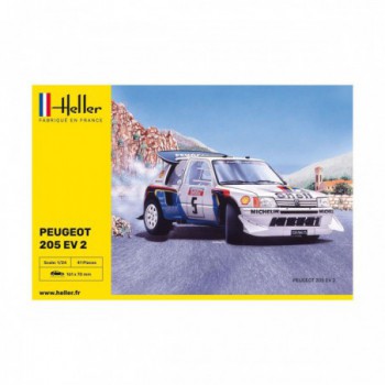 heller Peugeot 205 EV 2 1/24