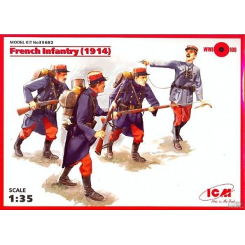 ICM  FRENCH INFANTRY 1914 1/35 35682