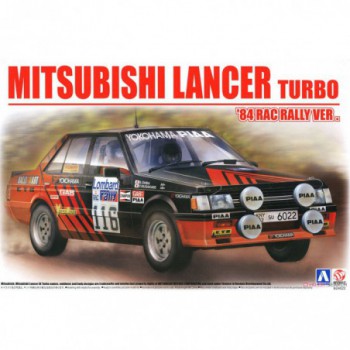 aoshima / beemax Mitsubishi Lancer Turbo '84 RAC Rally Ver. 1/24 B24022