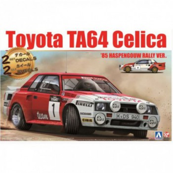 aoshima / beemax TOYOTA TA64 CELICA 85 HASPENGOUW RALLY VER. 1/24 B24021