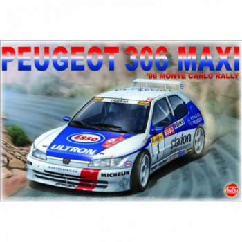 NUNU model kit PEUGEOT 306 MAXI MONTE CARLO 1996 1/24