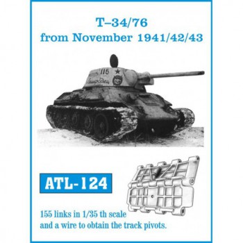 FRIULMODEL T-34/76 from november 1941/42/43 1/35 ATL-124