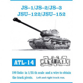 FRIULMODEL JS-1 / JS-2 / JS-3 JSU-122 / JSU-152 metal track 1/35 ATL-14