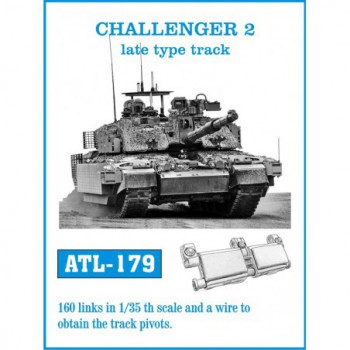 FRIULMODEL CHELLENGER 2 TARD Type Chenille 1/35 ATL-179