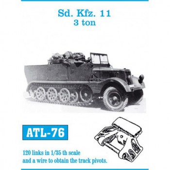FRIULMODEL Sd. Kfz. 11 3 tonnes metal track 1/35 ATL-76