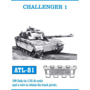 FRIULMODEL CHALLENGER 1 metal track 1/35 ATL-81