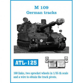 FRIULMODEL M109 metal track 1/35 ATL-125