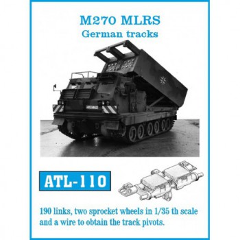 FRIULMODEL M270 MLRS metal track 1/385 ATL-110