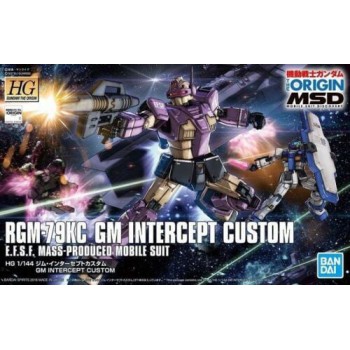 bandai HG Gundam Gunpla The Origin Intercept Custom  1/144 4573102553522