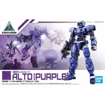 bandai HG gunpla - 30MM eEXM-17 Alto Purple 1/144 4573102590039