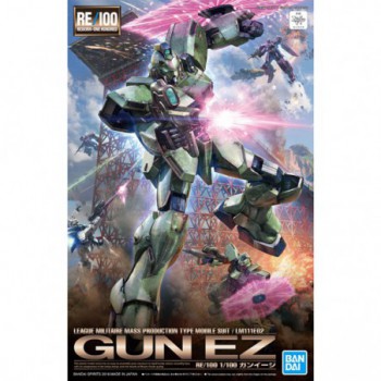 bandai Gundam Gunpla RE 1/100 Gun EZ