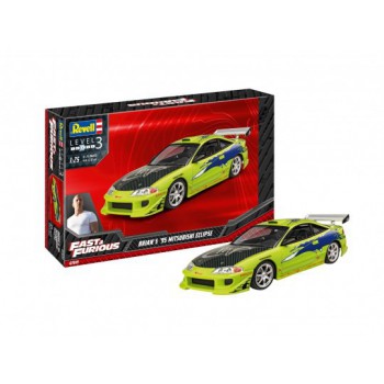 revell Mitsubishi Eclipse 1995 de Fast & Furious Brian 1/24