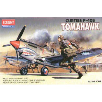 ACADEMY Curtiss P-40B Tomahawk 1/72