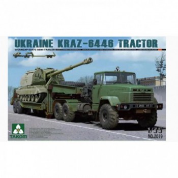TAKOM Ukraine KraZ-6446 Tractor w/ ChMZAP-5247G Semi-Trailer 1/35