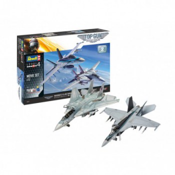 revell coffret cadeau TOP GUN F14/F18 1/72