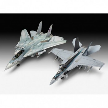 revell coffret cadeau TOP GUN F14/F18 1/72