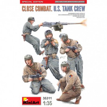 miniart close combat US tank crew 1/35 35311