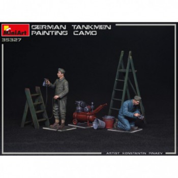 miniart german tanken painting camo 1/35 35327